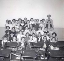 Mrs. Sargent and class, June 1